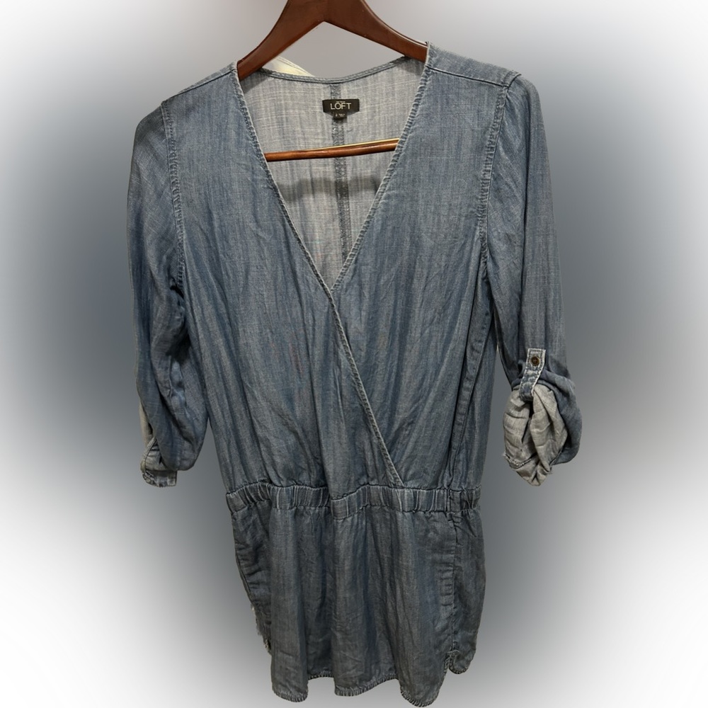 Loft Denim Romper